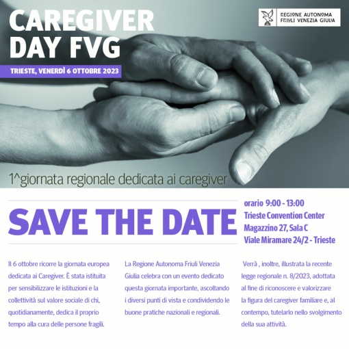1^ Giornata europea dedicata ai Caregiver