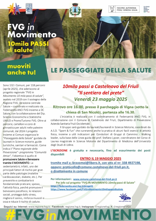 10mila passi a Castelnovo del Friuli ( PN) Il sentiero del prete