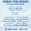 Poesia protagonista con “Verso per/verso”