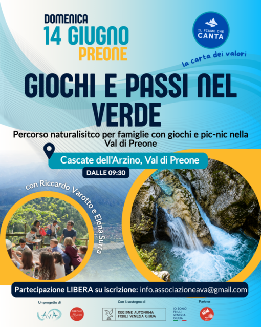 GIOCHI E PASSI NEL VERDE