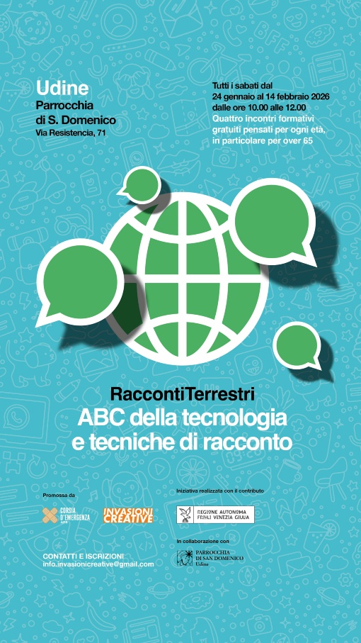 ABC della tecnologia e tecniche del racconto a San Domenico (Udine)