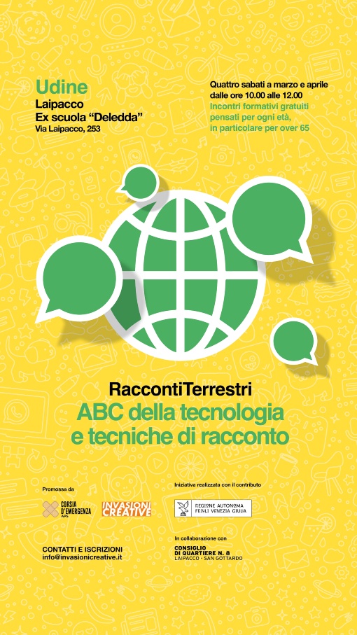 ABC della tecnologia e tecniche del racconto- Laipacco (Udine)