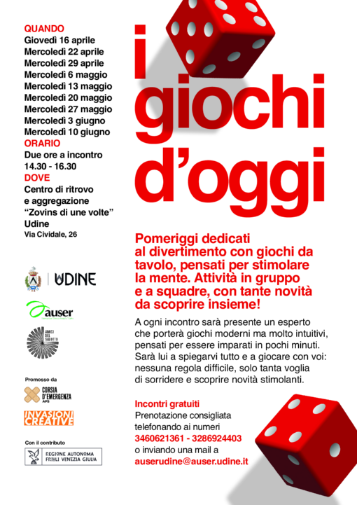 I giochi d’oggi (Udine - via Cividale)