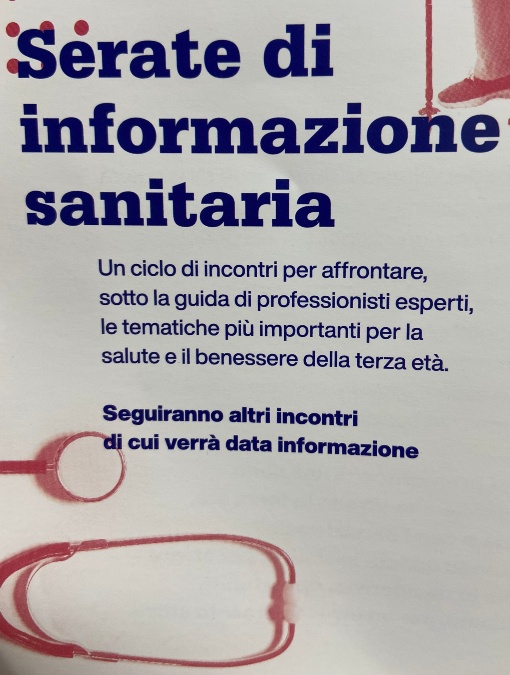 Conferenza dal titolo &quot;Il ruolo del medico di medicina generale nella prevenzione sul territorio&quot; - relatrice dott.ssa Simona Da Vià