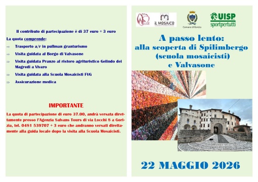 A PASSO LENTO ALLA SCOPERTA DI SPILIMBERGO E VALVASONE