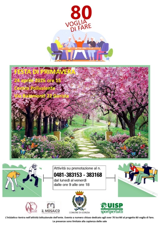 FESTA DI PRIMAVERA AL CENTRO POLIVALENTE