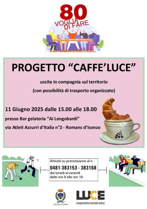 USCITA SUL TERRITORIO CON CAFFE'LUCE