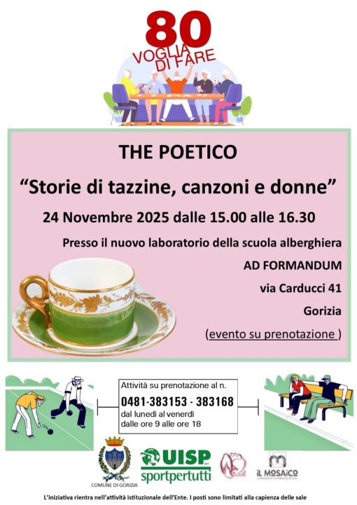 THE POETICO - STORIE DI TAZZINE, CANZONI E DONNE