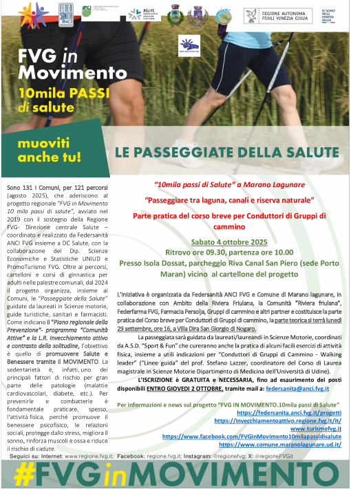 Incontro pubblico su Linee guida per Conduttori di Gruppi di Cammino