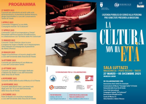 La cultura non ha età