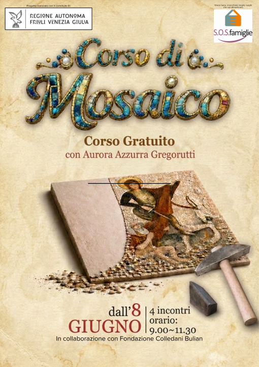 IL MOSAICO IN CASA COLLEDANI