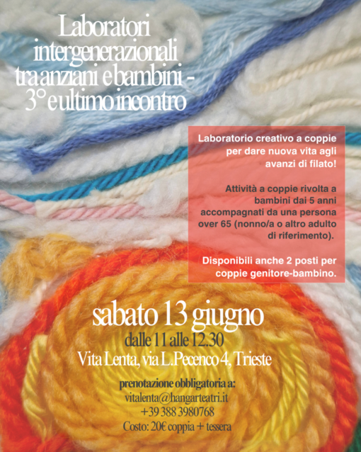 QUESTIONE DI FILI - LABORATORIO INTERGENERAZIONALE DI INTRECCIO