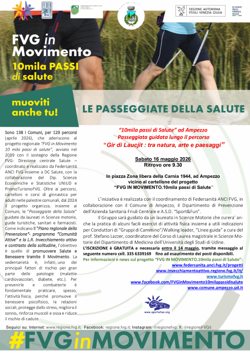 ASD "Sport &amp; Fun" - percorso “Gir di Laucjit : tra natura, arte e paesaggi”