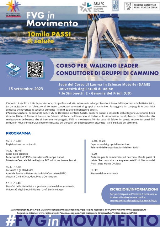 Corso per Walking Leader