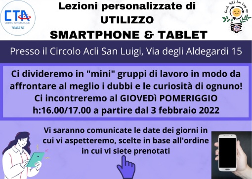 corso smartphone e tablet
