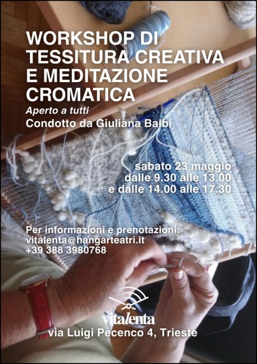Workshop di tessitura creativa e meditazione cromatica